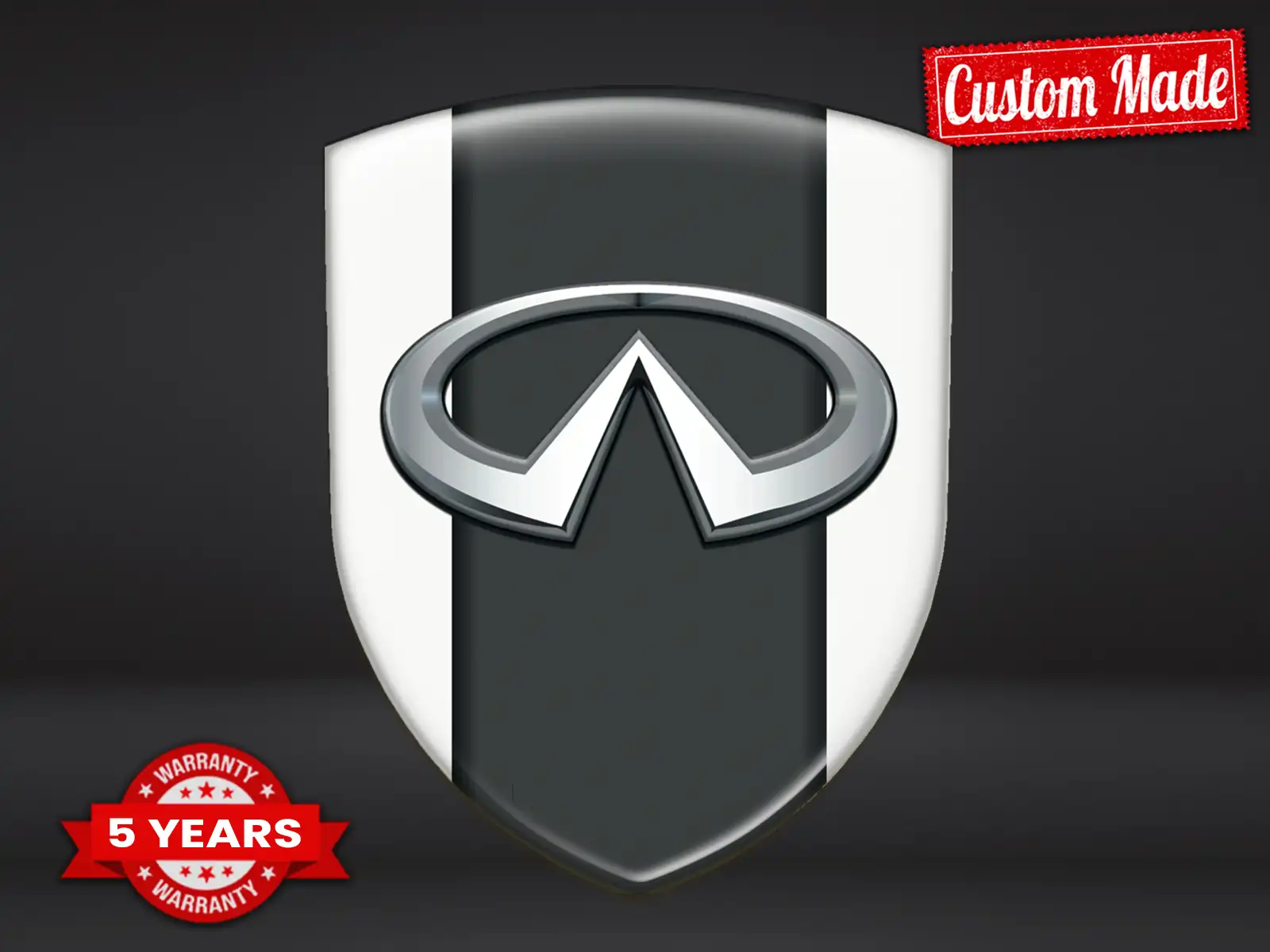 Infiniti Pegatina En Relieve Rendimiento Máximo Estilo Pro